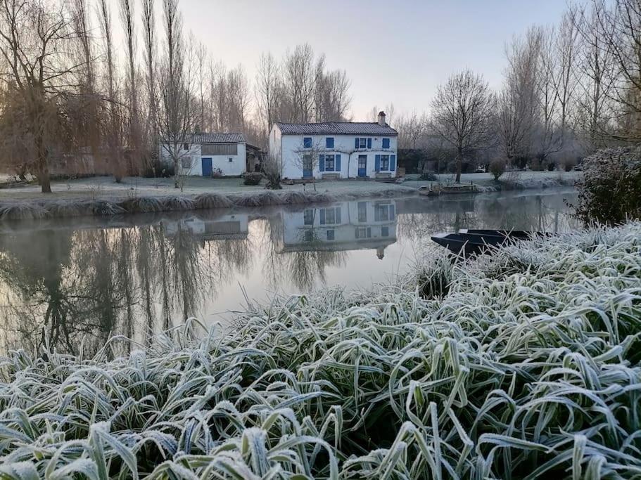 Le Logis Du Heron Coulon Eksteriør bilde